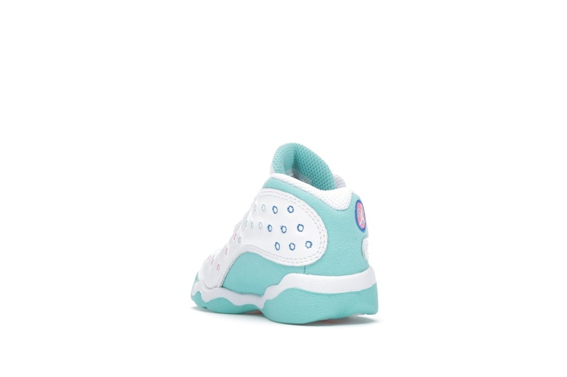 Jordan 13 Retro White Soar Green Pink (TD)