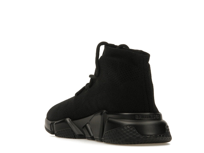 Balenciaga Speed Trainer Lace Up Black