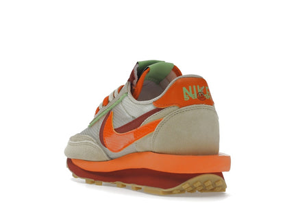 Nike LD Waffle sacai CLOT Kiss of Death Net Orange Blaze