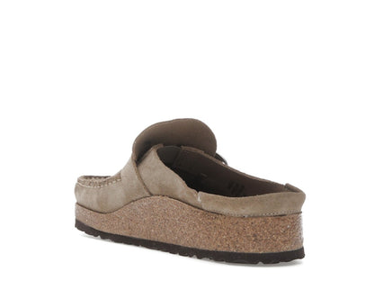 Birkenstock Buckley Suede Gray Taupe