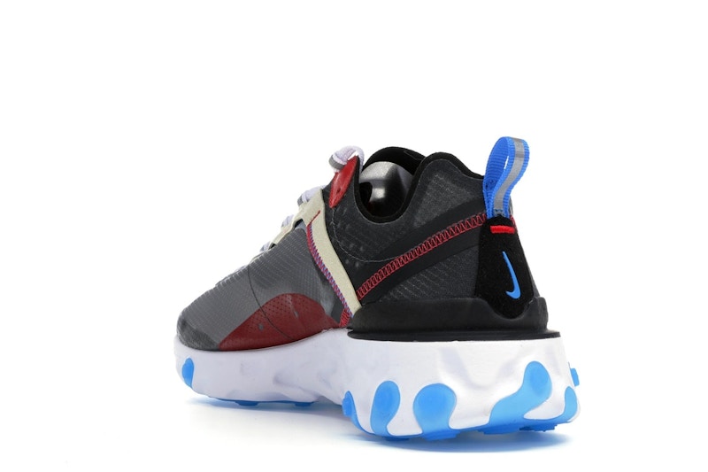 Nike React Element 87 Dark Grey Photo Blue
