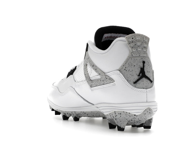 Jordan 4 Retro TD Cleat White Cement