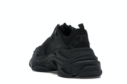 Balenciaga Triple S Triple Black (2018) Reissue Nondistressed (Women's)