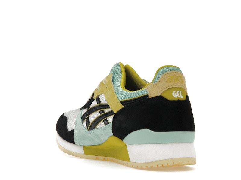 ASICS Gel-Lyte III OG White Black Moss Green Blue