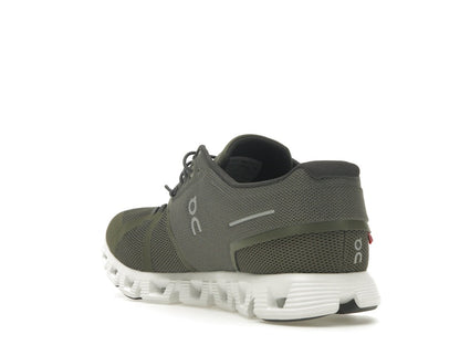 On Running Cloud 5 Olive Green White