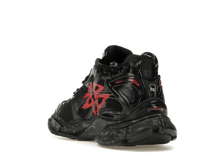 Balenciaga Runner Graffiti Black Red