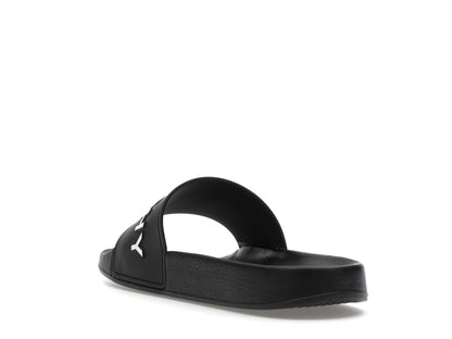 Givenchy Paris Flat Sandals Black White