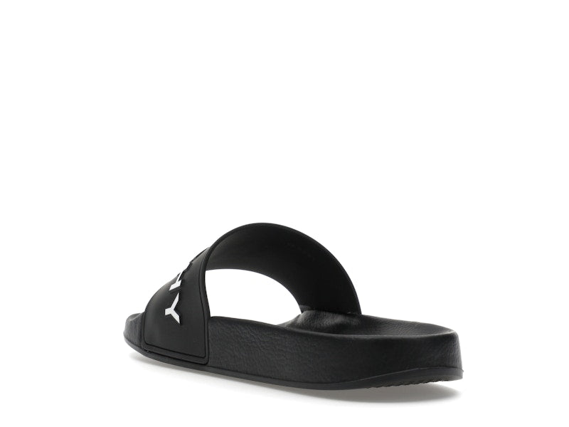 Givenchy Paris Flat Sandals Black White