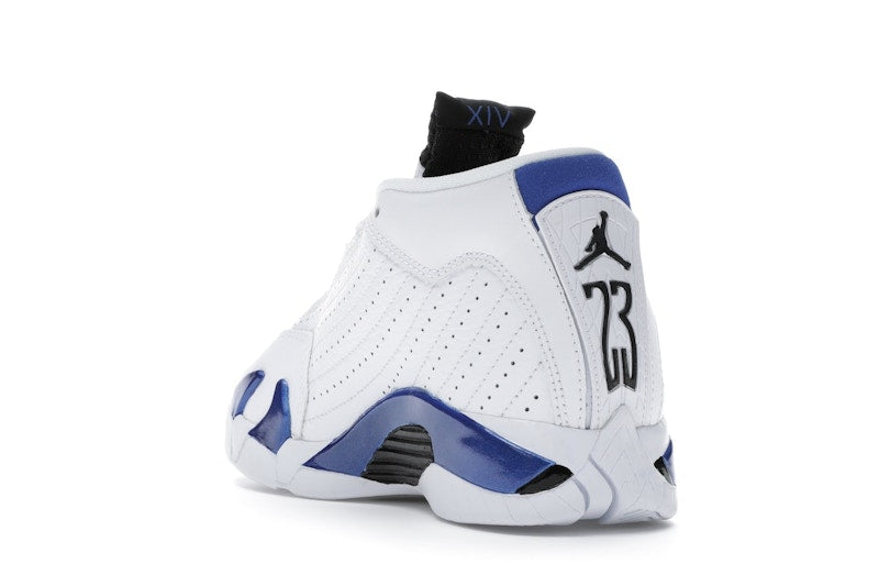 Jordan 14 Retro White Hyper Royal (PS)