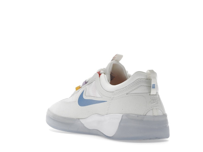 Nike SB Nyjah Free 2 Summit White Icy Sole