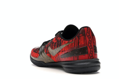 Nike KB Mentality Black Metallic Gold Chilling Red