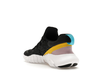 Nike Free Run 5.0 Dark Smoke Grey Vivid Sulfur Chlorine Blue