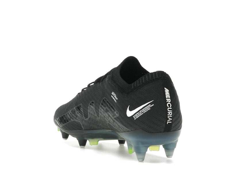 Nike Zoom Mercurial Vapor 15 Elite SG-Pro Anti-Clog Traction Black White Volt