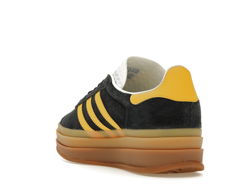 adidas Gazelle Bold Black Bold Gold (Women's)