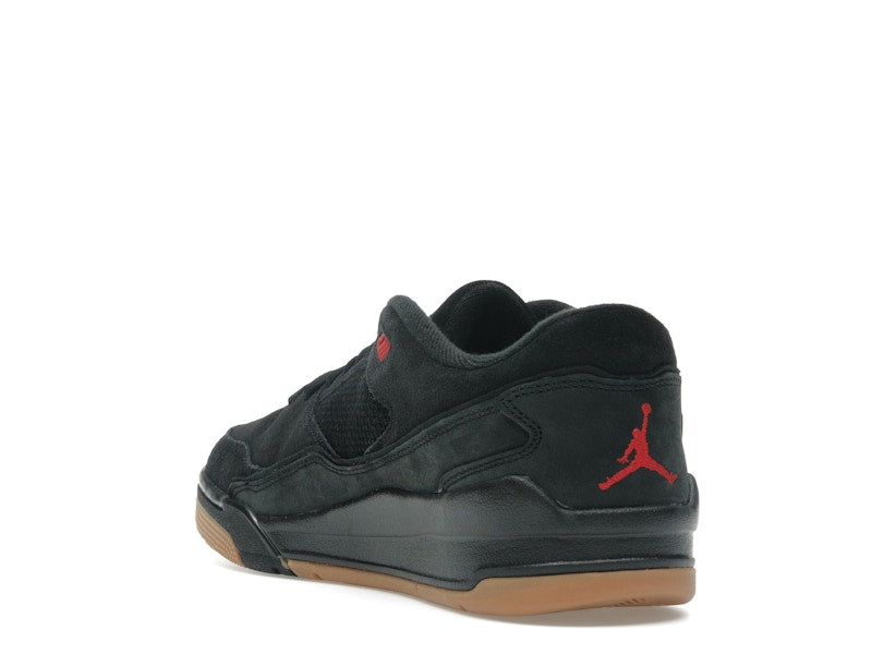 Jordan Flight Court Black Red
