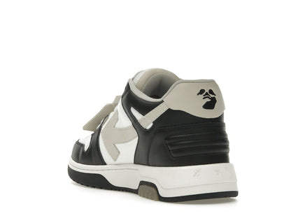 OFF-WHITE Out Of Office OOO Low Tops Black Beige