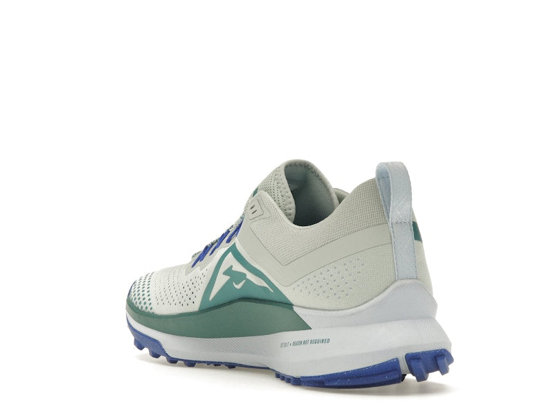 Nike React Pegasus Trail 4 Light Silver Racer Blue Football Grey Mineral Teal