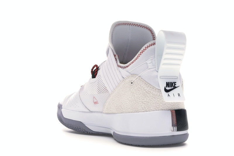 Jordan XXXIII SE White Gym Red Black