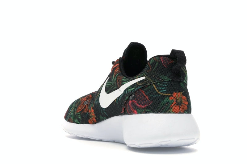 Nike Roshe Run Floral Print Total Orange