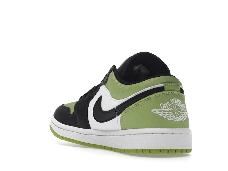 Jordan 1 Low Snakeskin Vivid Green (Women's)