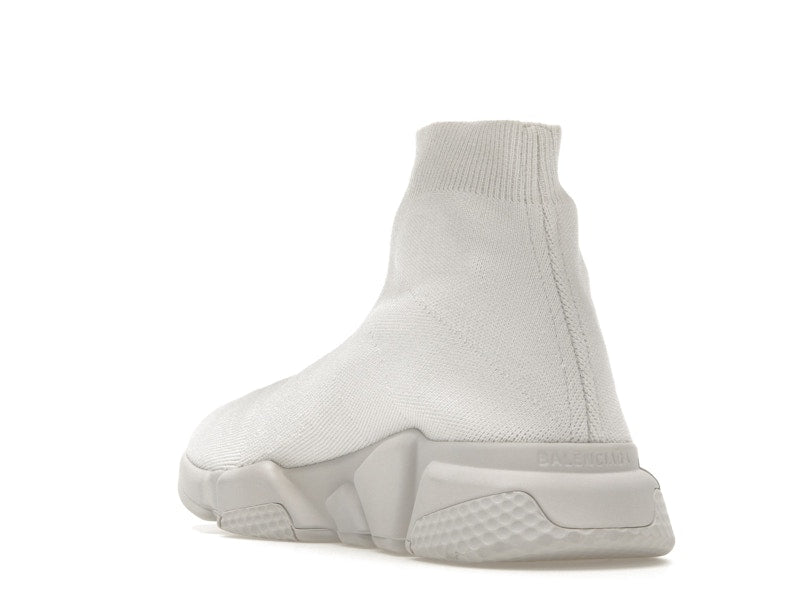 Balenciaga Speed Graffiti Trainers White Black