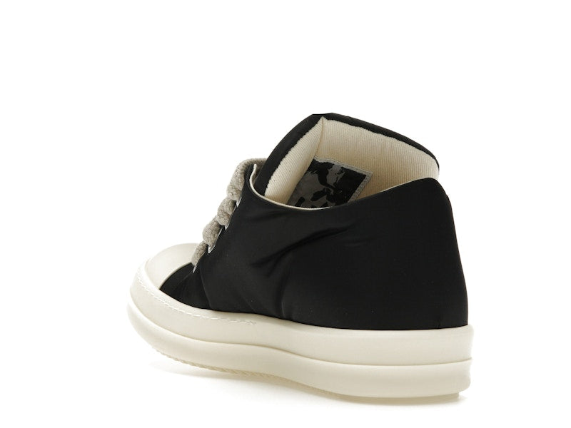 Rick Owens Jumbo Lace Recycled Puffer Low Black MilK