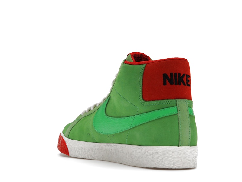 Nike SB Blazer Green Spark Pimento
