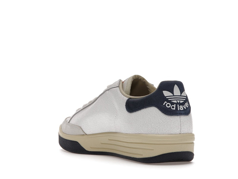 adidas Rod Laver Cracked White Navy