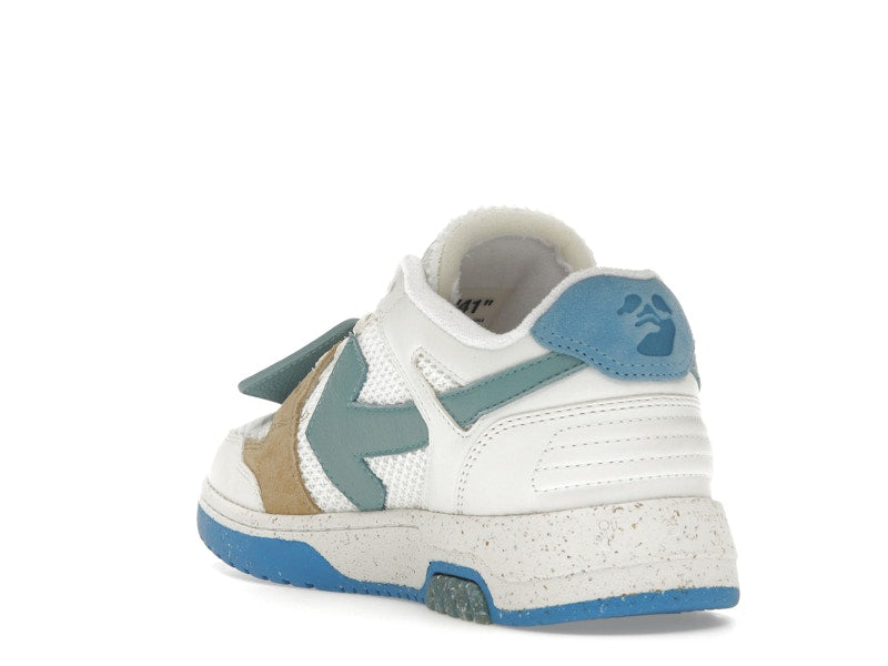 OFF-WHITE Out Of Office Low Slim White University Blue