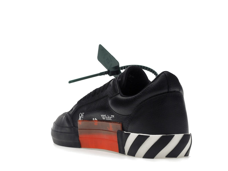 OFF-WHITE Vulc Low Leather Black White SS22