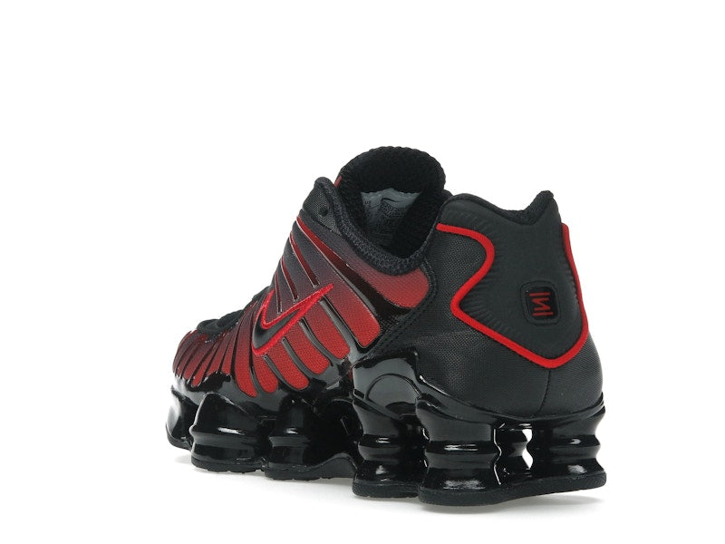 Nike Shox TL Black University Red Gradient
