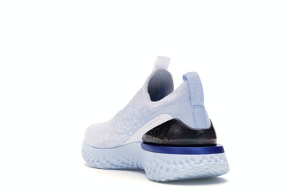 Nike Epic Phantom React Flyknit White Hydrogen Blue (Women's)
