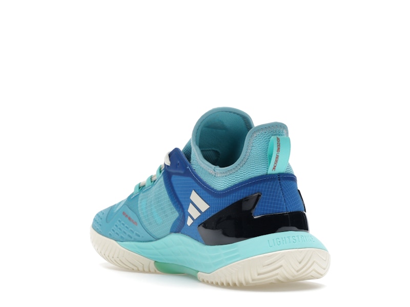 adidas Adizero Ubersonic 4.1 Light Aqua Off White Flash Aqua