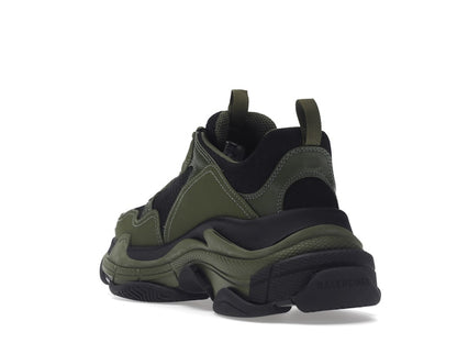 Balenciaga Triple S Dark Green Black
