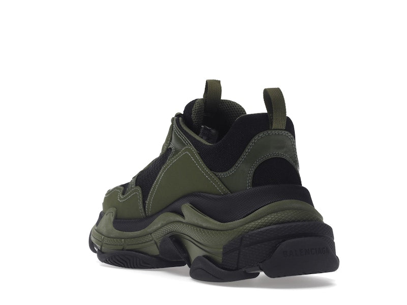Balenciaga Triple S Dark Green Black