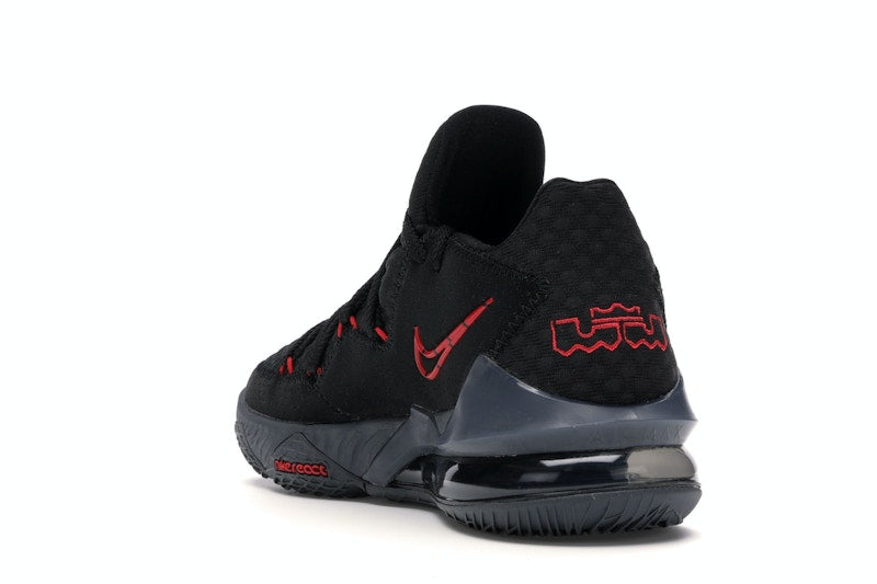 Nike LeBron 17 Low Black Red Dark Grey