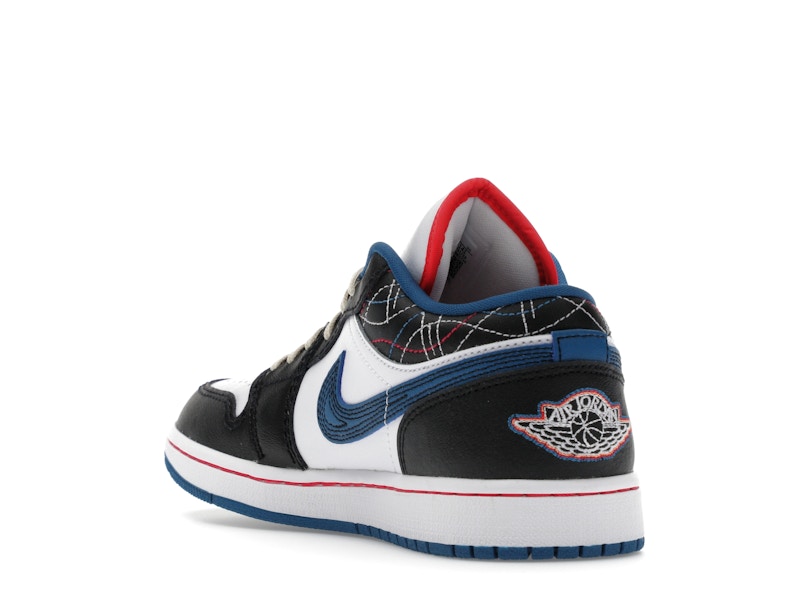 Jordan 1 Low SE Industrial Blue Sashiko