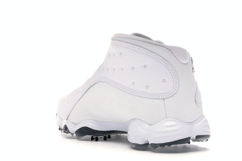 Jordan 13 Retro Golf Cleat White Black
