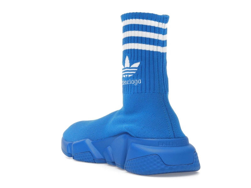 Balenciaga x adidas Speed Trainer Blue White