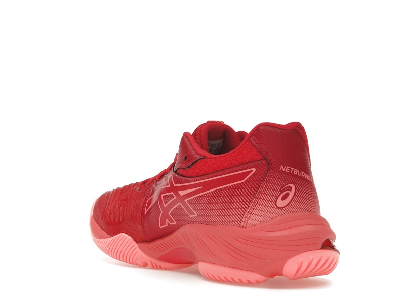 ASICS Netburner Ballistic FF 3 Speed Red Sun Coral