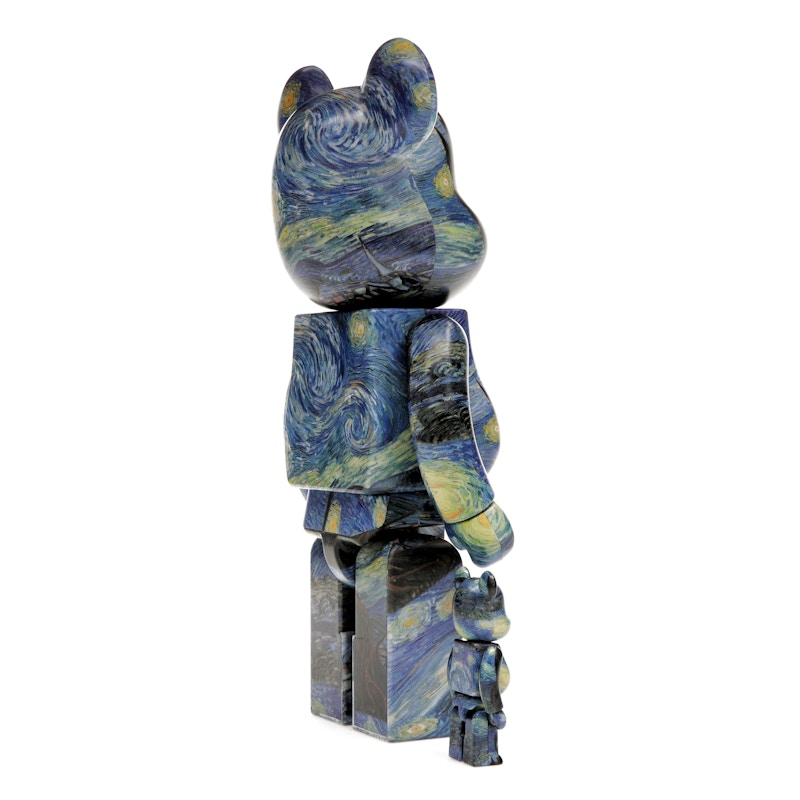 Bearbrick Vincent van Gogh The Starry Night 100% & 400% Set