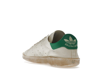 Balenciaga x adidas Stan Smith Worn-Out White Green