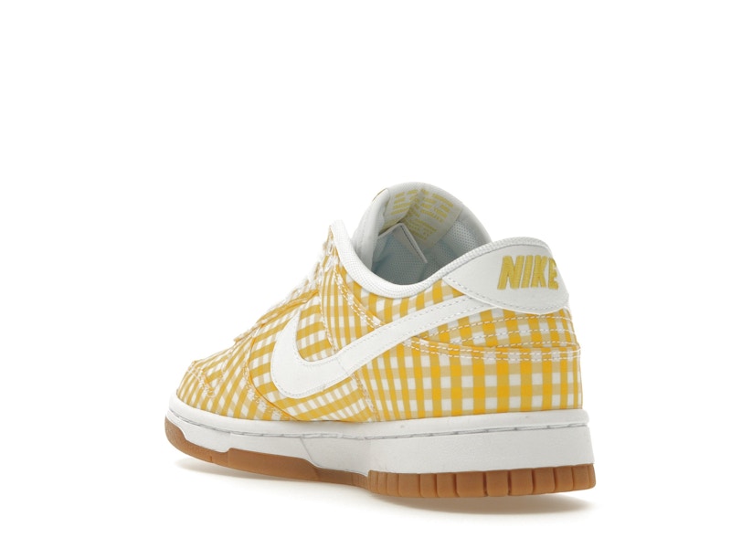 Nike Dunk Low Yellow Gingham (Women's)