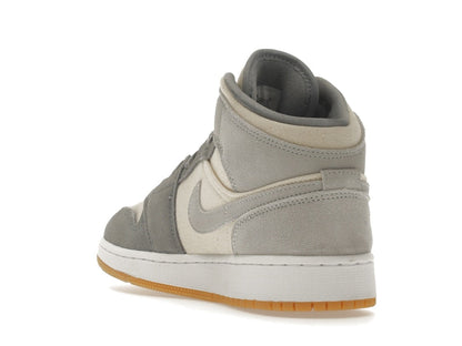Jordan 1 Mid SE Coconut Milk Particle Grey (GS)