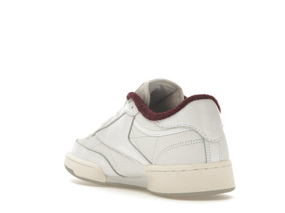 Reebok Club C 85 Packer Shoes Chalk White Maroon