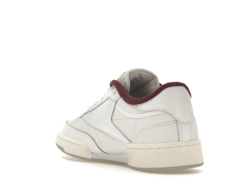Reebok Club C 85 Packer Shoes Chalk White Maroon
