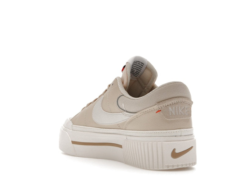 Nike Court Legacy Lift Pearl White Phantom (Women's)