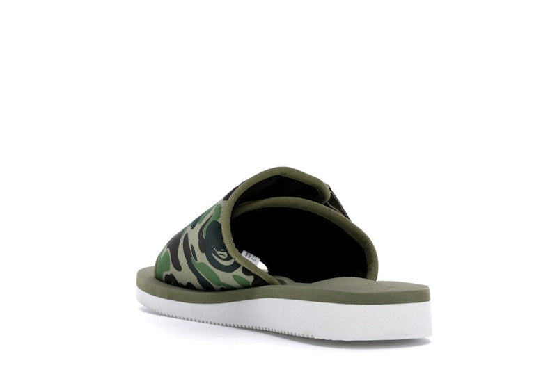 Suicoke x Bape ABC Kaw-Ape Green