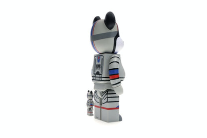 Bearbrick x Billionaire Boys Club x Mickey Mouse Astronaut 100% & 400% Set Multicolor