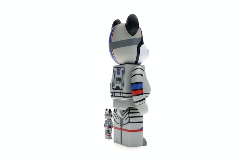 Bearbrick x Billionaire Boys Club x Mickey Mouse Astronaut 100% & 400% Set Multicolor